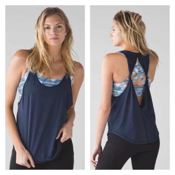 Lululemon Ready & Go Twisted Strap Active Tank Top